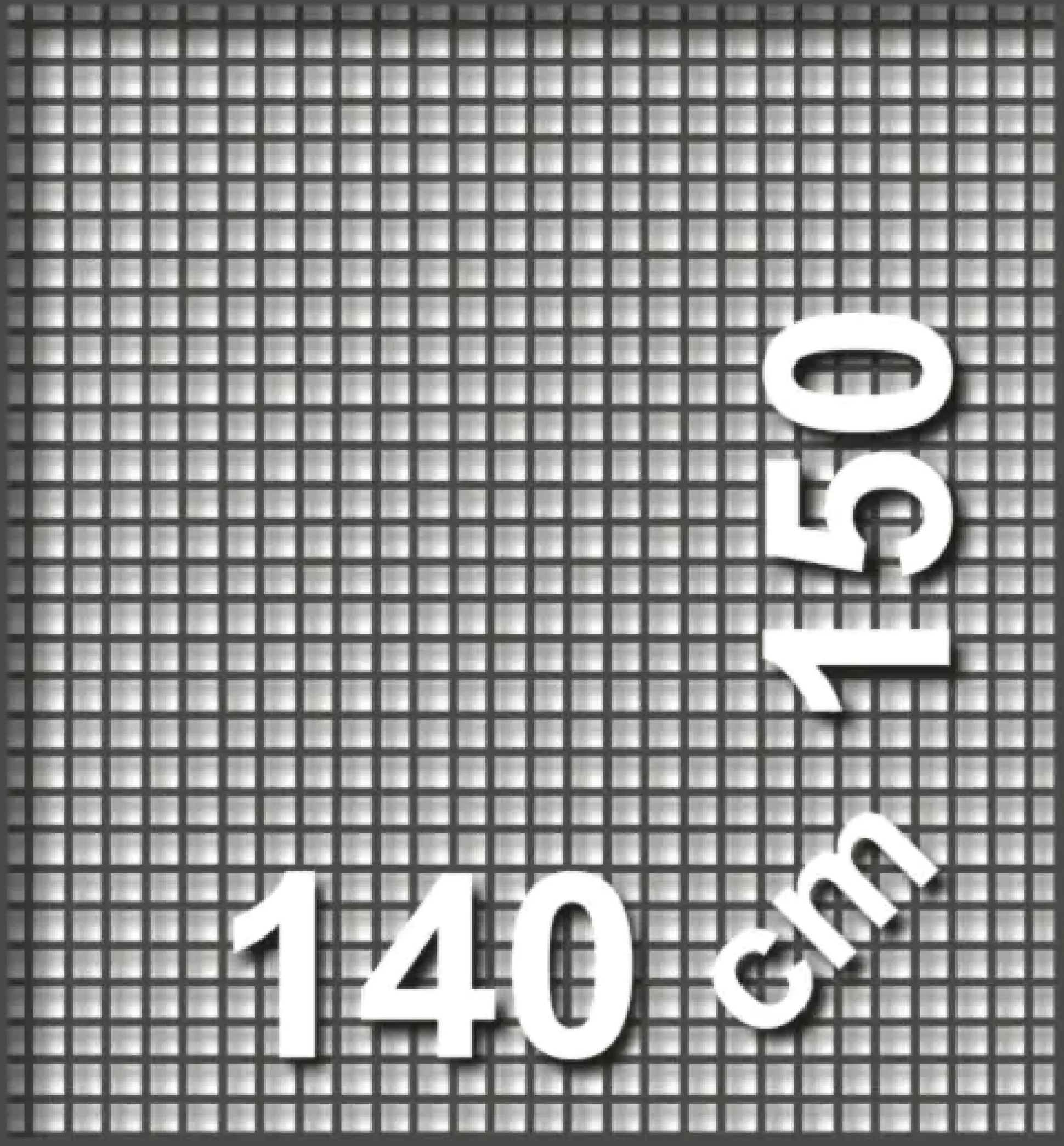 Schellenberg Fliegenschutz-Fenster PREMIUM 140 x 150 cm anthrazit/anthrazit kürzbar