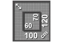 Schellenberg Fliegenschutz-Fenster TELESCOPE 60 x 70 - 100 x 120 cm anthrazit/anthrazit