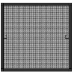 Schellenberg Fliegenschutz-Fenster PLUS 130 x150 cm anthrazit/anthrazit kürzbar