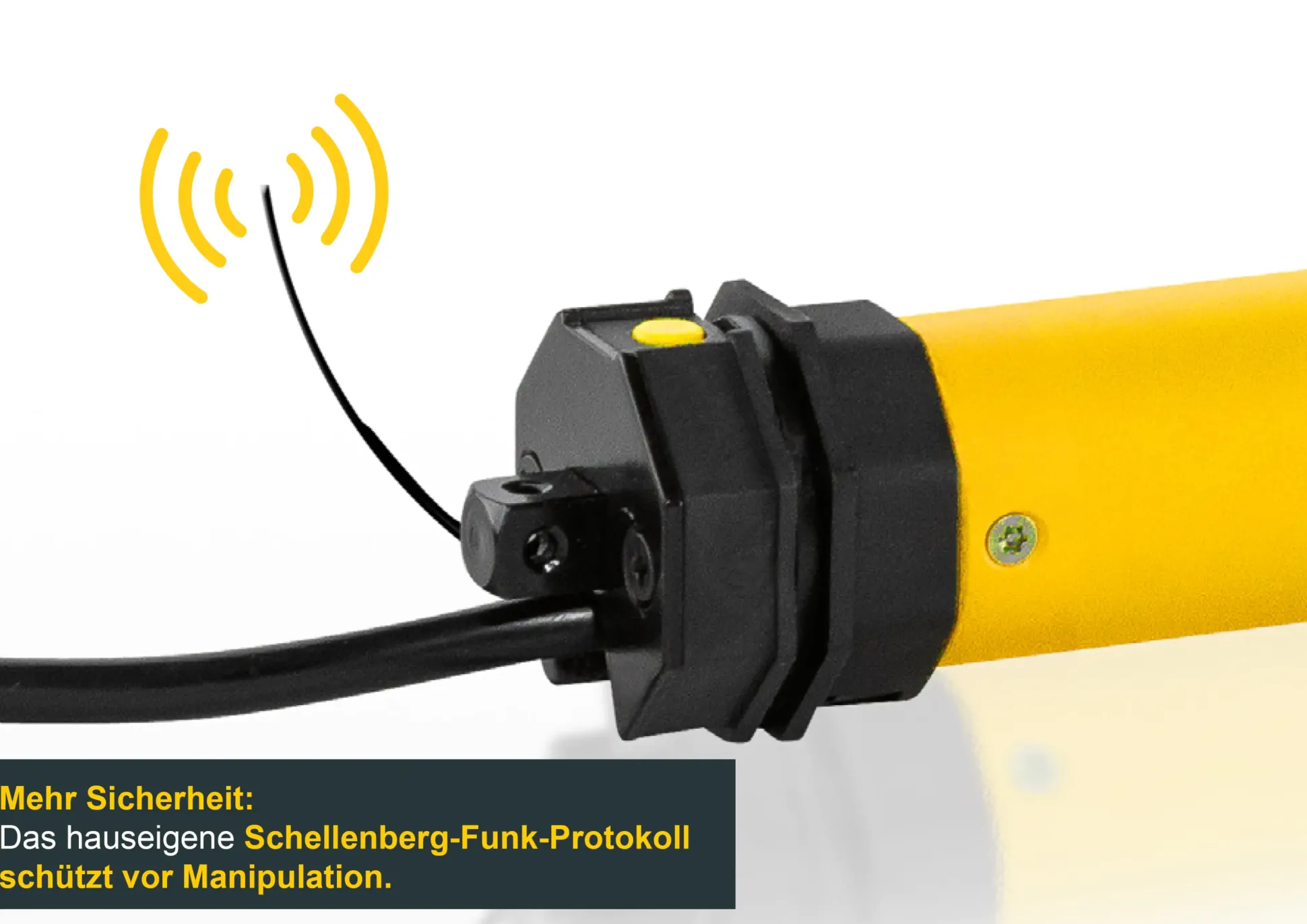 Schellenberg Funk-Rollladenmotor Maxi Premium 10 Nm für 60 mm Achtkantwelle
