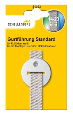 Schellenberg Gurtführung Standard System Mini / Maxi rund weiß