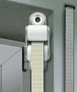 Schellenberg Gurtführung Standard für System Mini mit 2 Leitrollen weiß