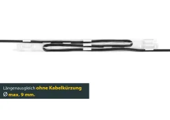 Schellenberg Kabelkanal System M weiß 210 cm Erweiterung