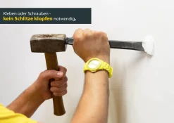 Schellenberg Kabelkanal System M weiß 210 cm Erweiterung