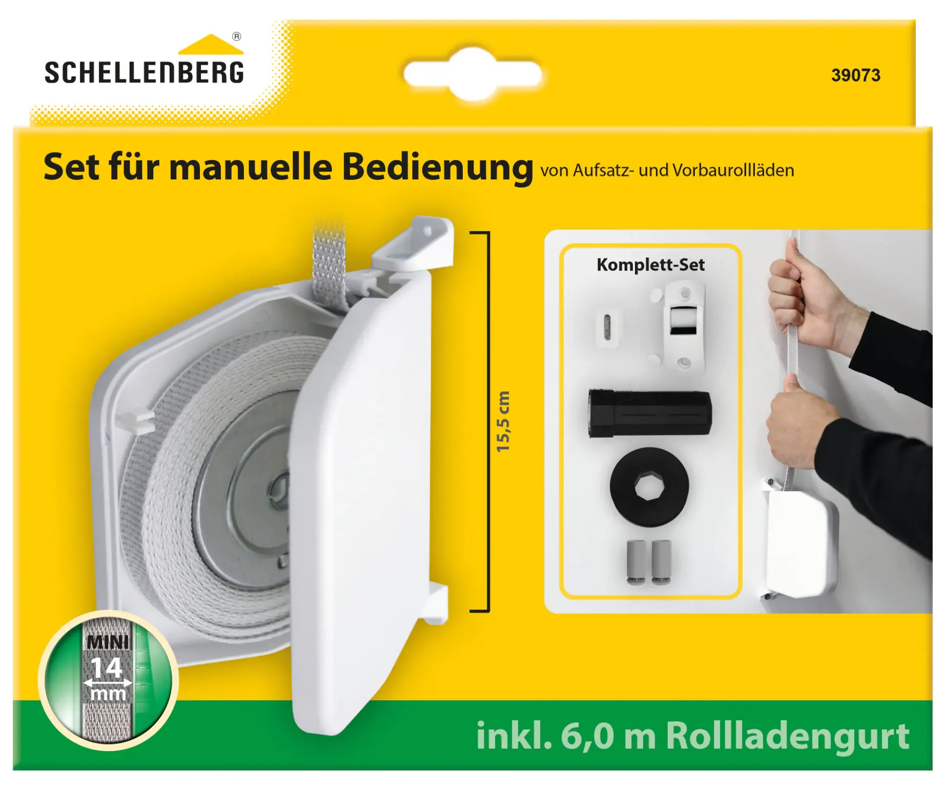 Schellenberg Manuelles Bedienset für Vorbau- und Aufsatzrollläden