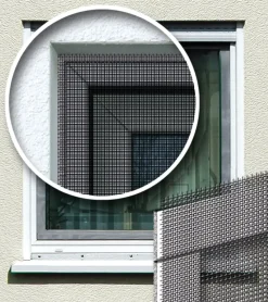 Schellenberg Pollenschutzgitter Minirolle 140 x 150 cm anthrazit kürzbar