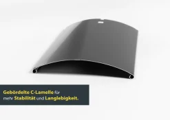 Schellenberg Raffstore Express, anthrazit 150 x 160 cm, Blende 25 cm