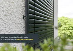 Schellenberg Raffstore Express, anthrazit 140 x 200 cm, Blende 30 cm