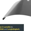 Schellenberg Raffstore Express, anthrazit 180 x 180 cm, Blende 25 cm