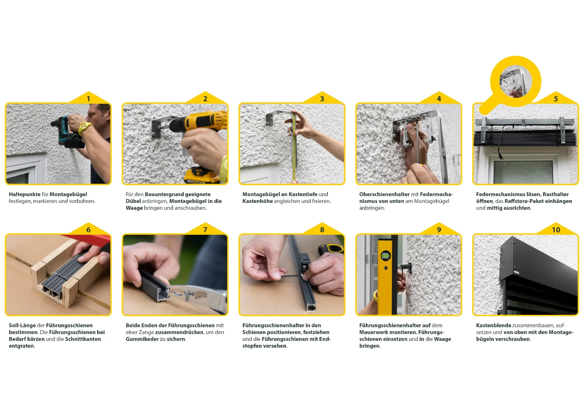 Schellenberg Raffstore Express, anthrazit 220 x 260 cm, Blende 30 cm