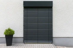 Schellenberg Raffstore Express, anthrazit 250 x 160 cm, Blende 25 cm