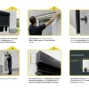 Schellenberg Raffstore Express, anthrazit 230 x 180 cm, Blende 25 cm