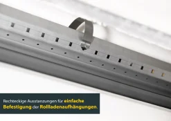 Schellenberg Rolladenwellen-Verlängerung Mini, 100 cm