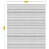 Schellenberg Rollladenpanzer komplett Set für System Mini 120 x 140 cm grau