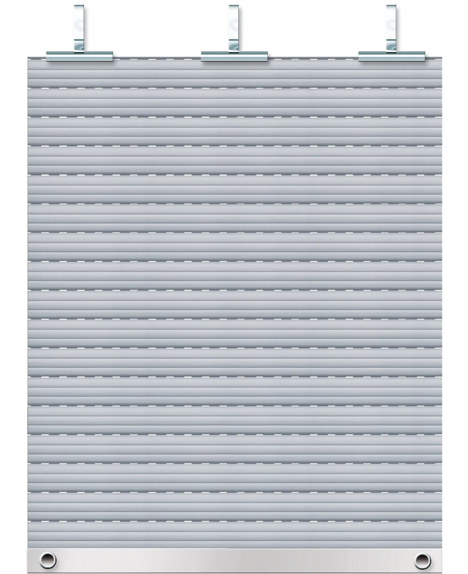Schellenberg Rollladenpanzer komplett Set für System Mini 120 x 140 cm grau