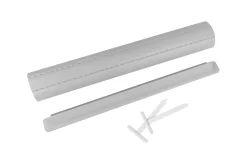 Schellenberg Rollladenpanzer komplett für System Maxi 100 x 120 cm grau