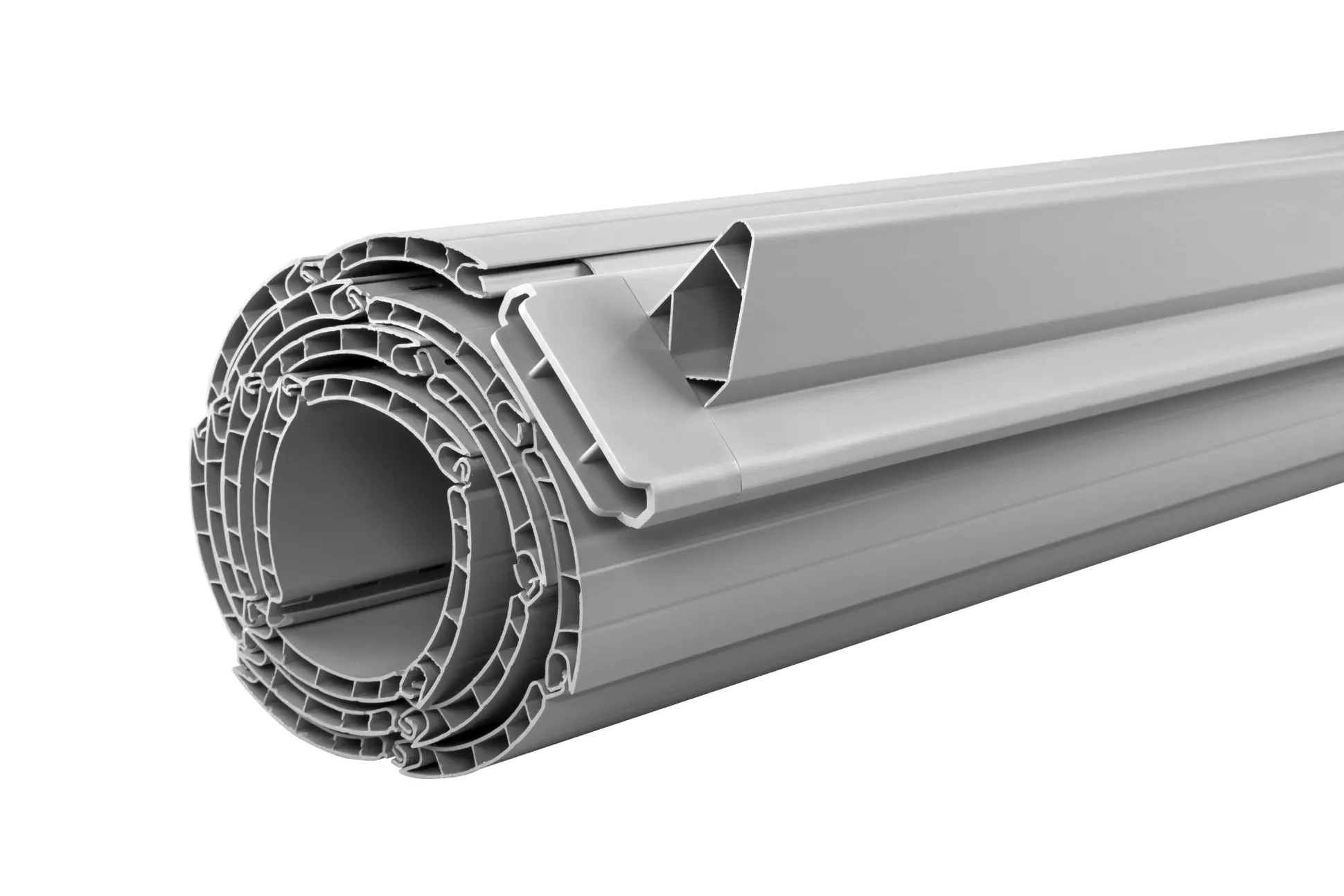Schellenberg Rollladenpanzer komplett für System Maxi 100 x 120 cm grau