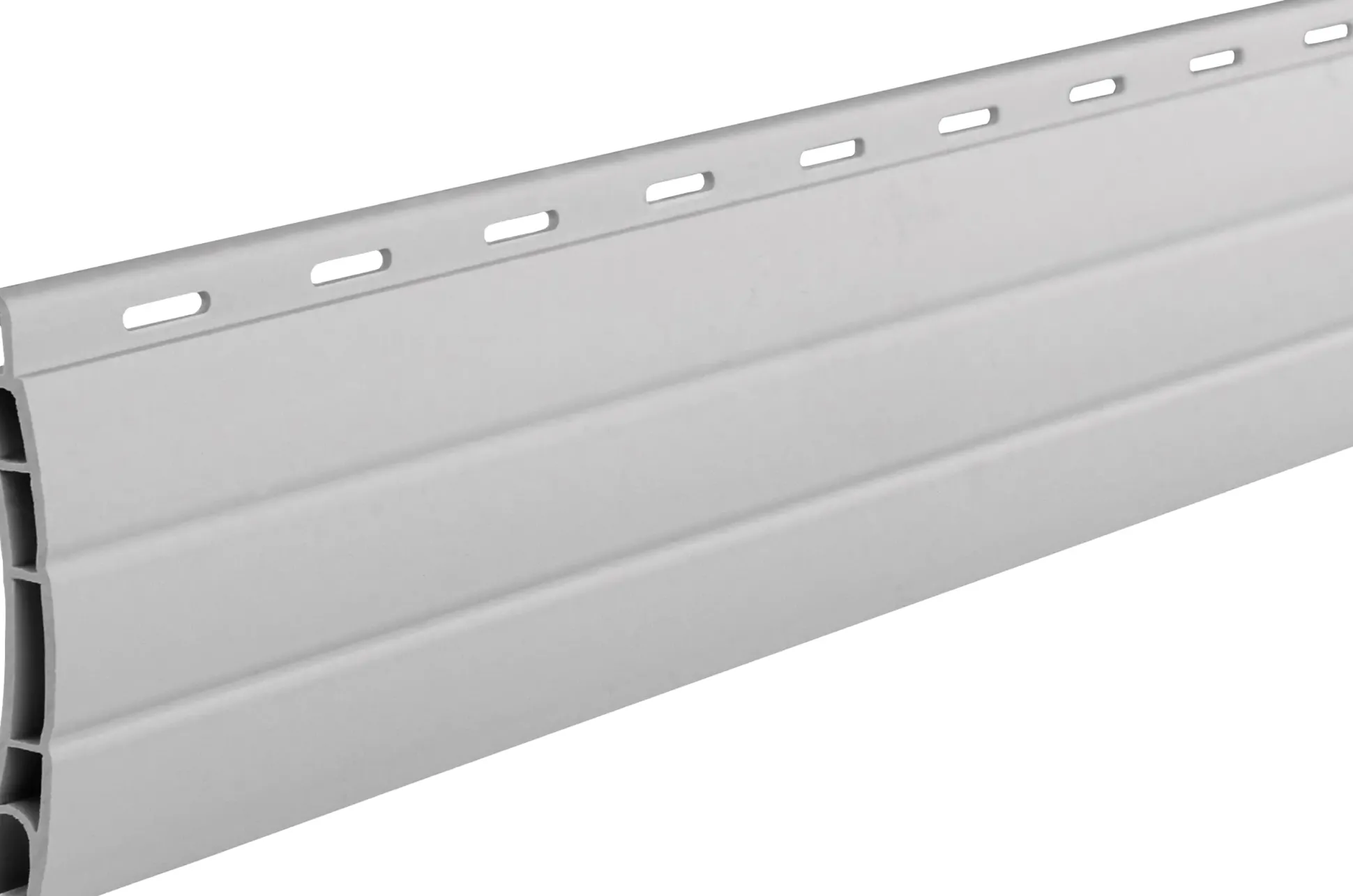 Schellenberg Rollladenprofil für System Mini 100 x 3,7 cm grau