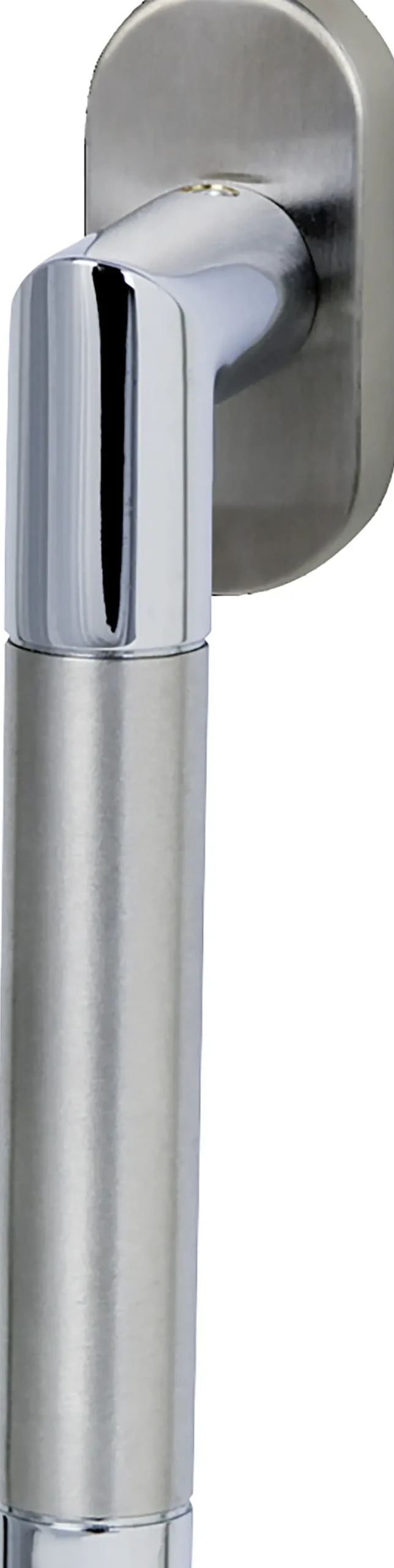 Südmetall Fenstergriff Fair V Edelstahl poliert/satiniert 35-40 mm silber