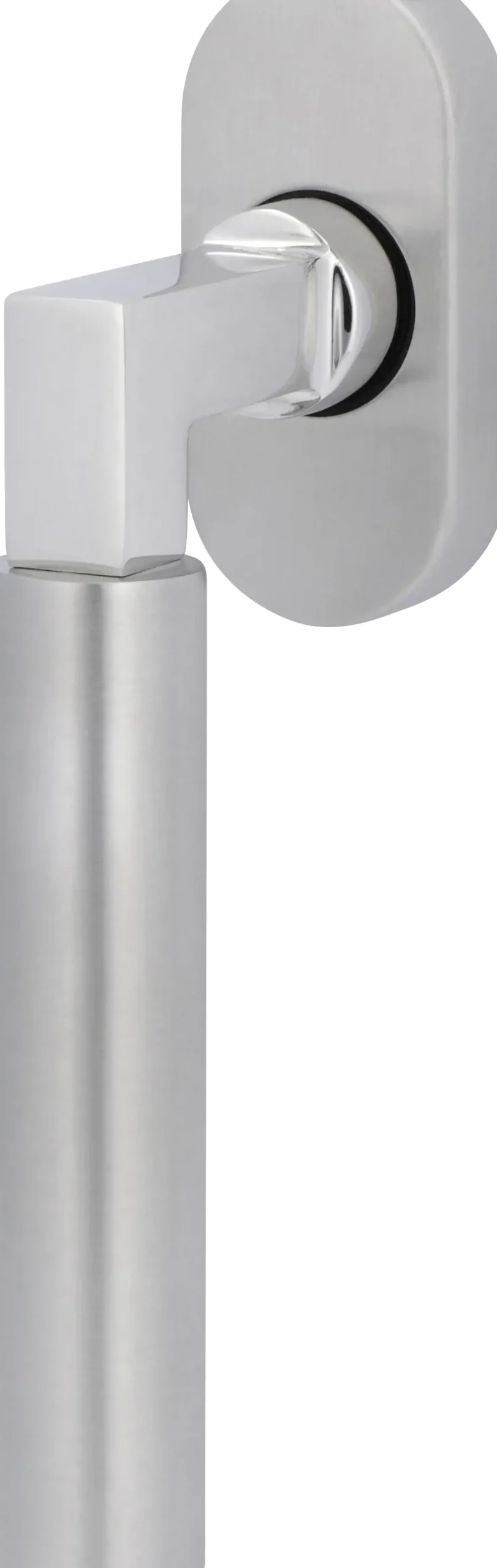 Südmetall Fenstergriff Solid 2 Edelstahl poliert/satiniert 35-40 mm silber