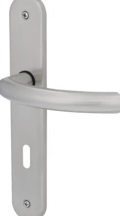 Südmetall Türgriff-Garnitur Langschild Jillian BB Edelstahl satiniert silber 235 x 40 mm