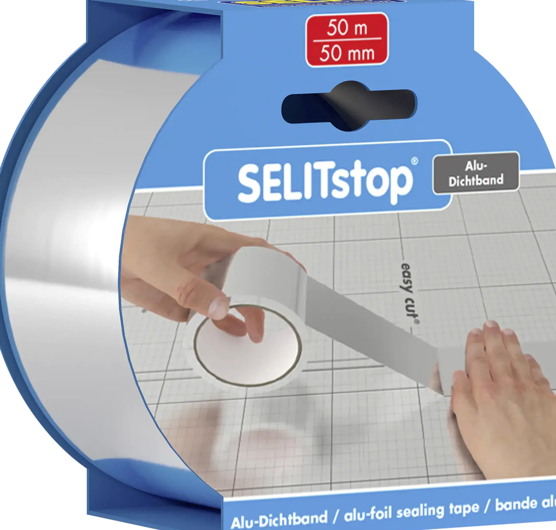Selitstop Alu Dichtband Rolle - 50 Meter