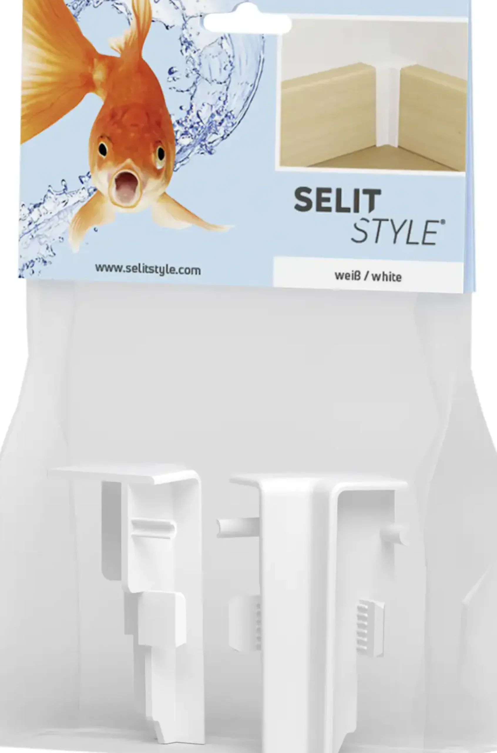SELITSTYLE Innenecke weiß Höhe 50 mm