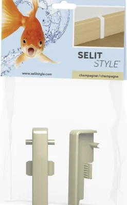 SELITSTYLE Verbinder champagner Höhe 50 mm 2 Stück