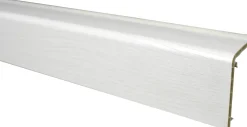 Sockelleiste mit Dichtlippe 2 m Esche-Weiß
