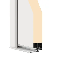 Splendoor Haustür Passivedoor Premium B07 RC2 Weiß DIN Links 100 x 210 cm