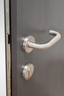 Splendoor Haustür Passivedoor Premium B07 Anthrazit DIN Rechts 110 x 210 cm