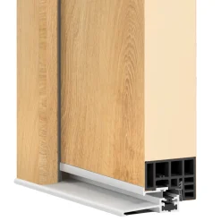 Splendoor Haustür Passivedoor Premium B01 Eiche Natur DIN Links 110 x 210 cm