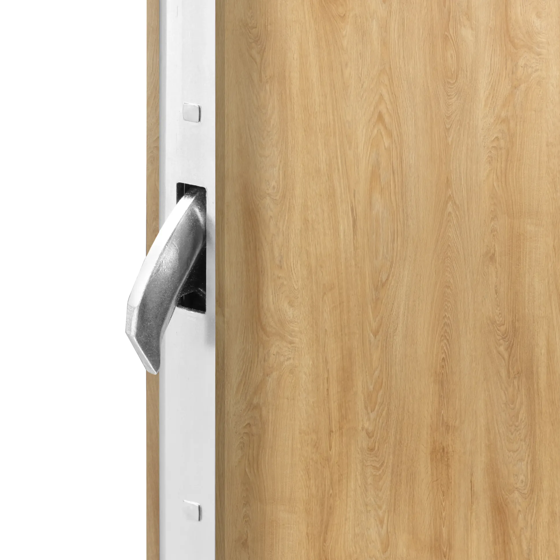 Splendoor Haustür Passivedoor Premium B01 Eiche Natur DIN Links 110 x 210 cm