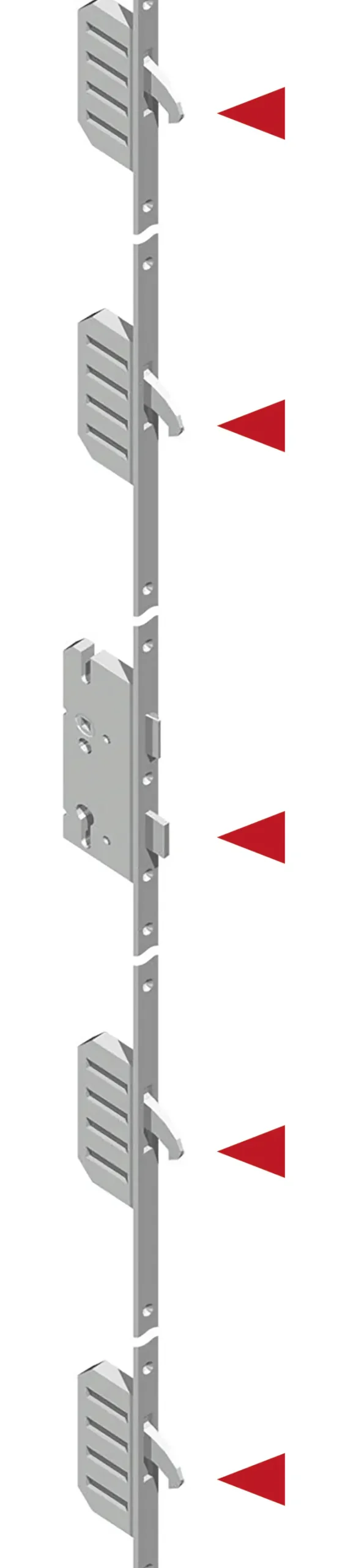 Splendoor Haustür Passivedoor Premium P14 RC2 Nussbaum DIN Rechts 110 x 210 cm