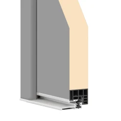 Splendoor Haustür Passivedoor Premium B06 Grau DIN Links 110 x 210 cm