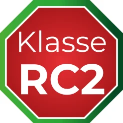 Splendoor Haustür Passivedoor Premium B07 RC2 Weiß DIN Links 110 x 210 cm