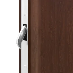 Splendoor Haustür Passivedoor Premium B06 RC2 Nussbaum DIN Rechts 100 x 210 cm