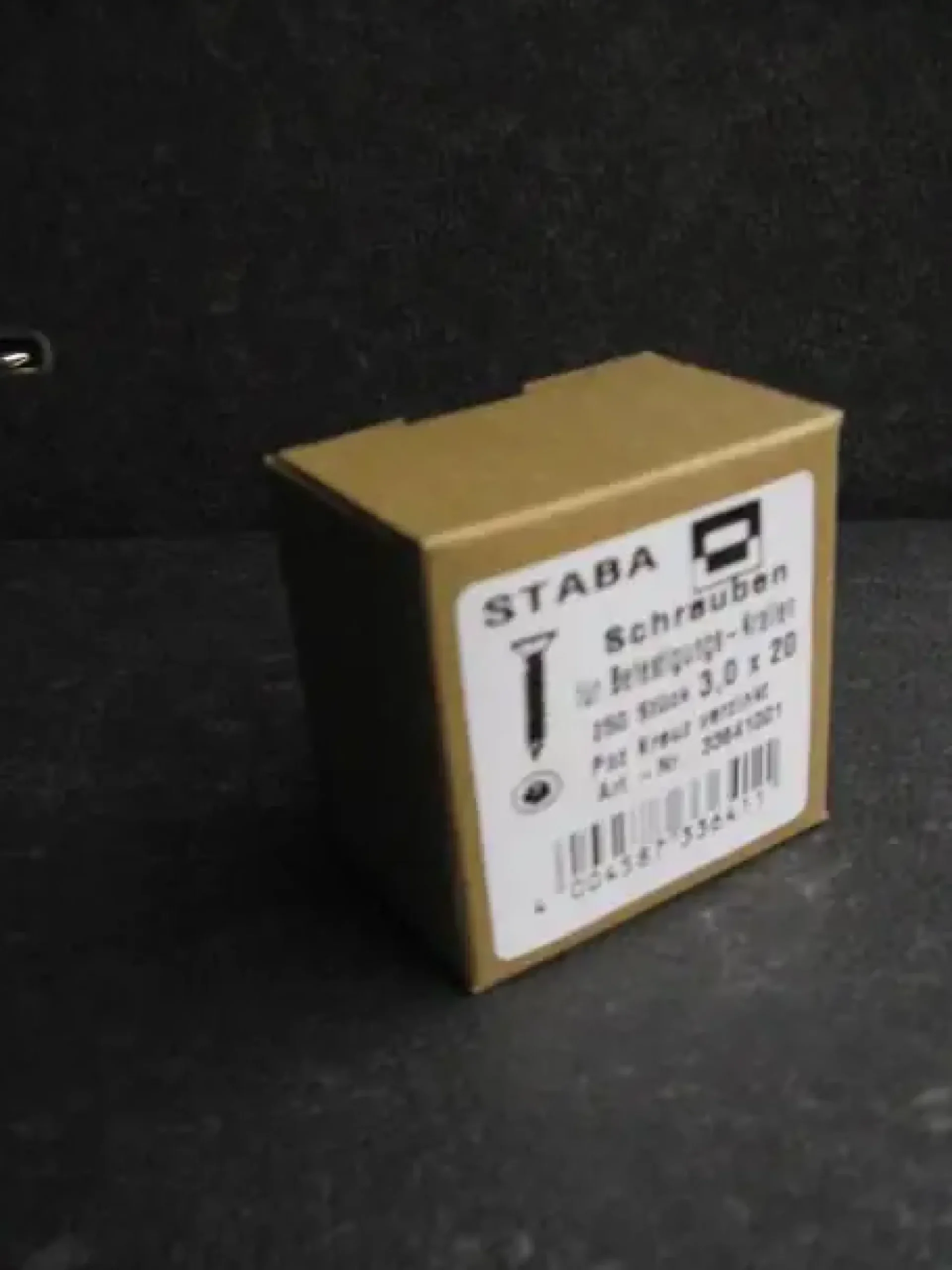Staba Schrauben 3,0 x 20 mm