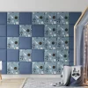 Stegu Wandpaneel Puffin Print Kids 30 x 30 cm Blue Jeans