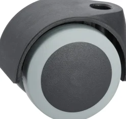 Stuhlrolle Ø 50 mm für empfindliche Böden mit Gewindestift Tragkr. 40 kg