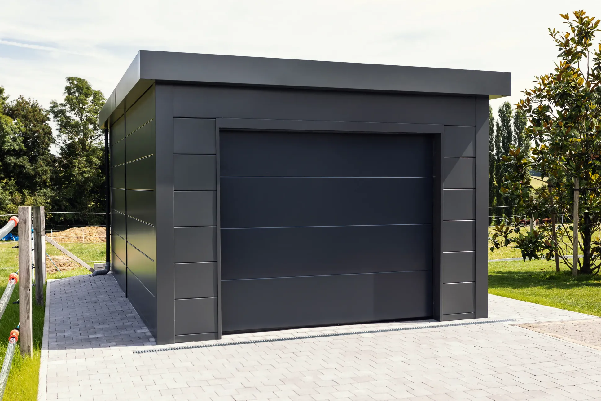 Telluria Garage 3663G weiß 358 x 628 cm