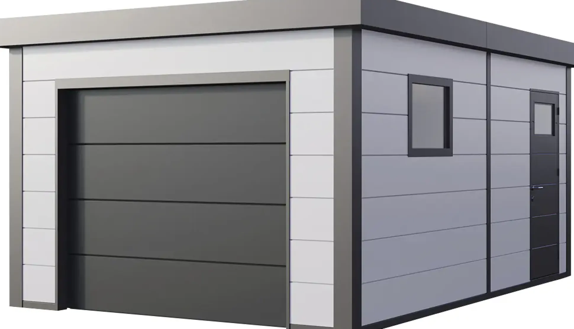 Telluria Garage 3654G weiß 358 x 538 cm