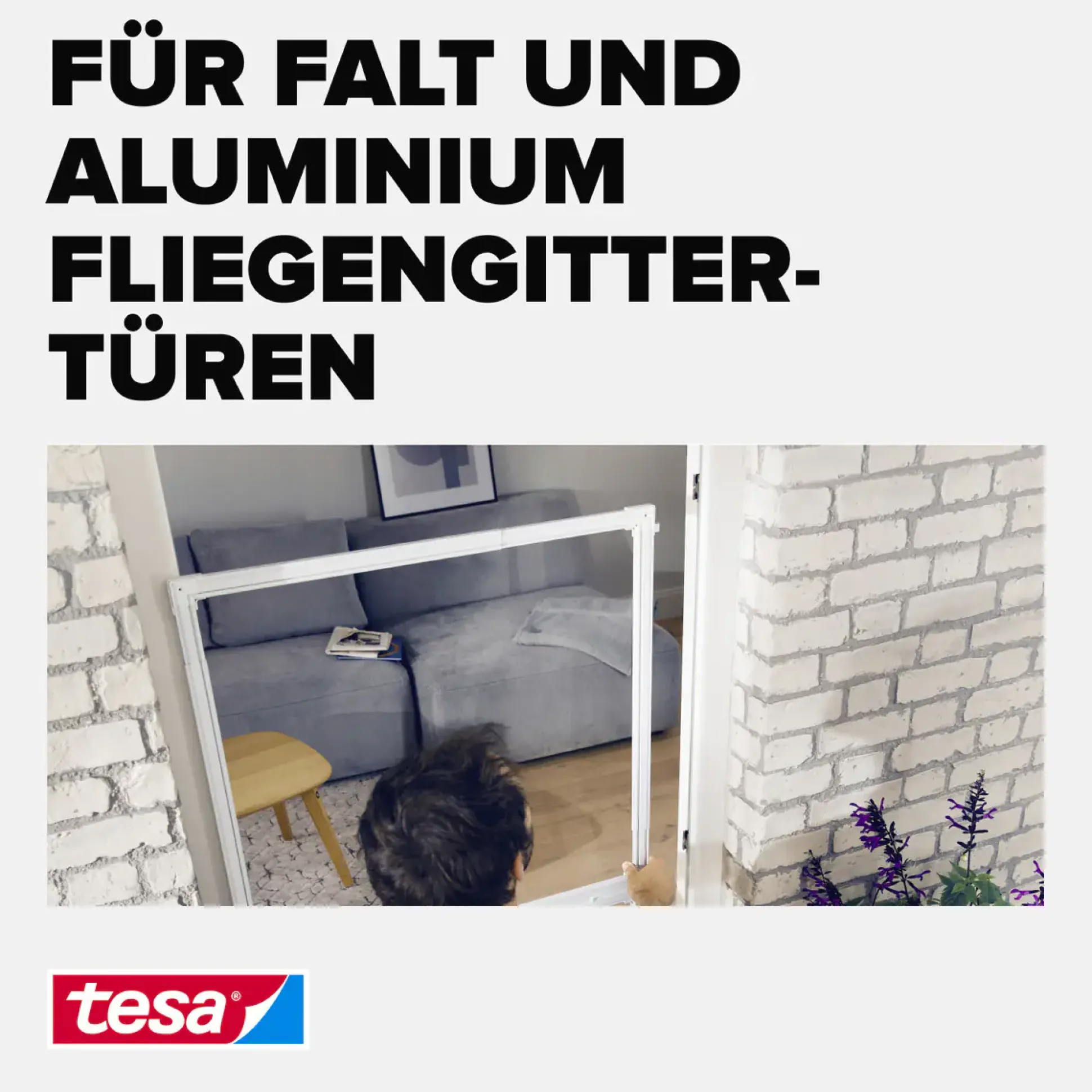tesa Adapter FALT 35 x 43 x 48 mm weiß