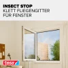tesa Fliegengitter 100 x 100 cm anthrazit individuell kürzbar