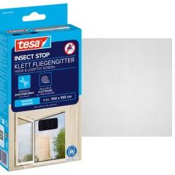 tesa Fliegengitter 100 x 100 cm anthrazit individuell kürzbar