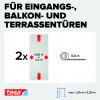tesa Fliegengitter Tür 65 x 220 cm anthrazit kürzbar 2 Stück