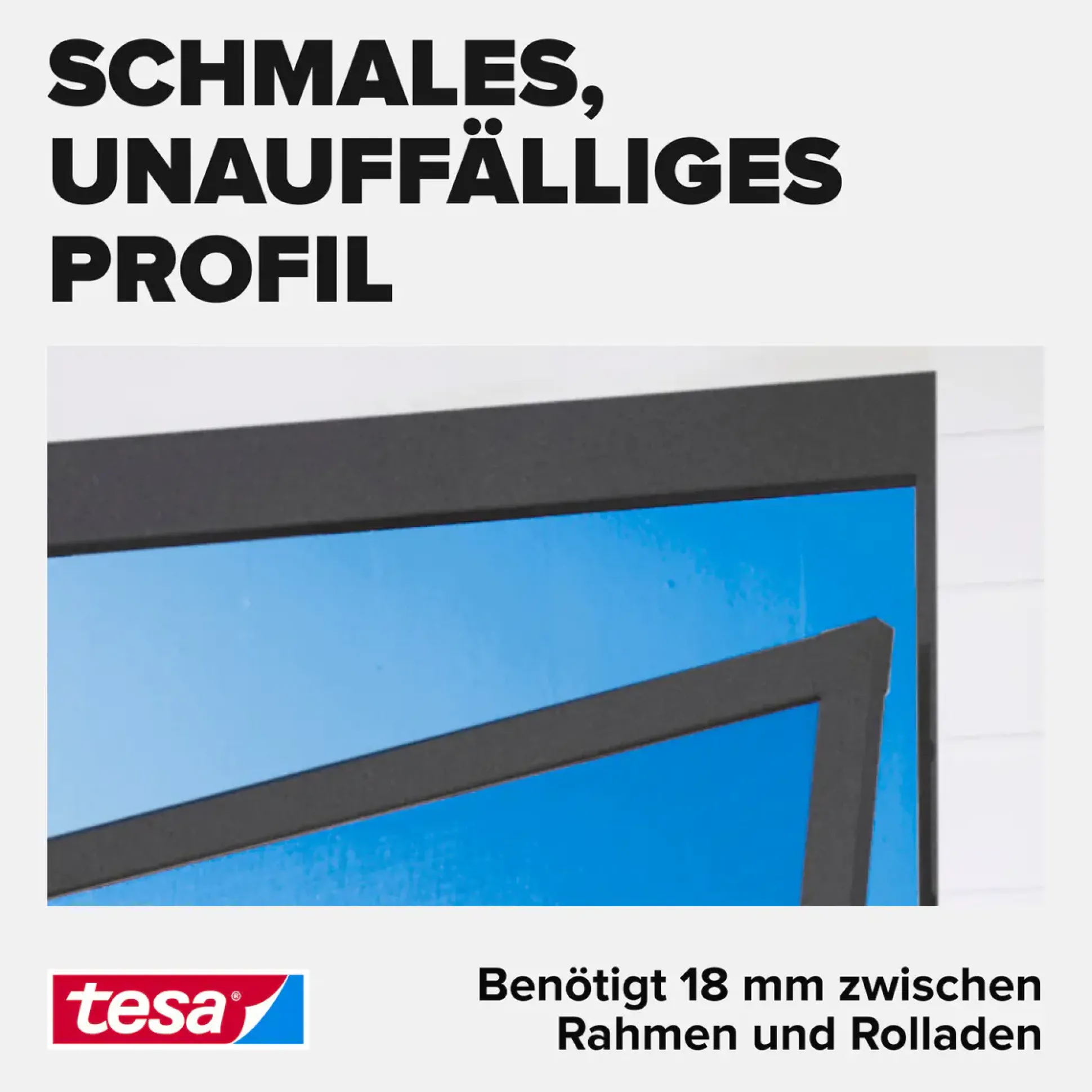tesa Fliegengitter-Tür Comfort im Alurahmen 120 x 240 cm weiß