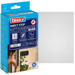 tesa Fliegenschutz-Fenster Comfort 120 x 240 cm anthrazit kürzbar
