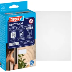 tesa Fliegenschutz-Fenster Comfort 170 x 180 cm weiß kürzbar