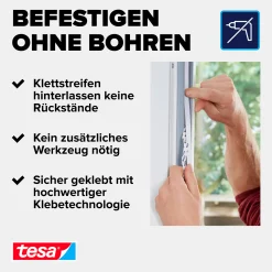 tesa Fliegenschutz-Tür COMFORT 120 x 220 cm - weiß
